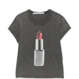 Black T-shirt, front view