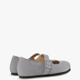 Grey shoes, side view
