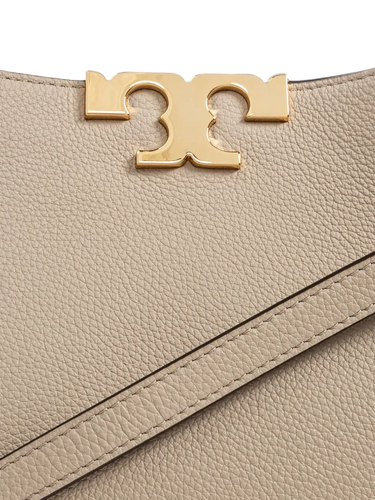 Close up of Grey bag, showing detail