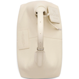 Tan bag, back view