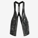 Black vest,front view