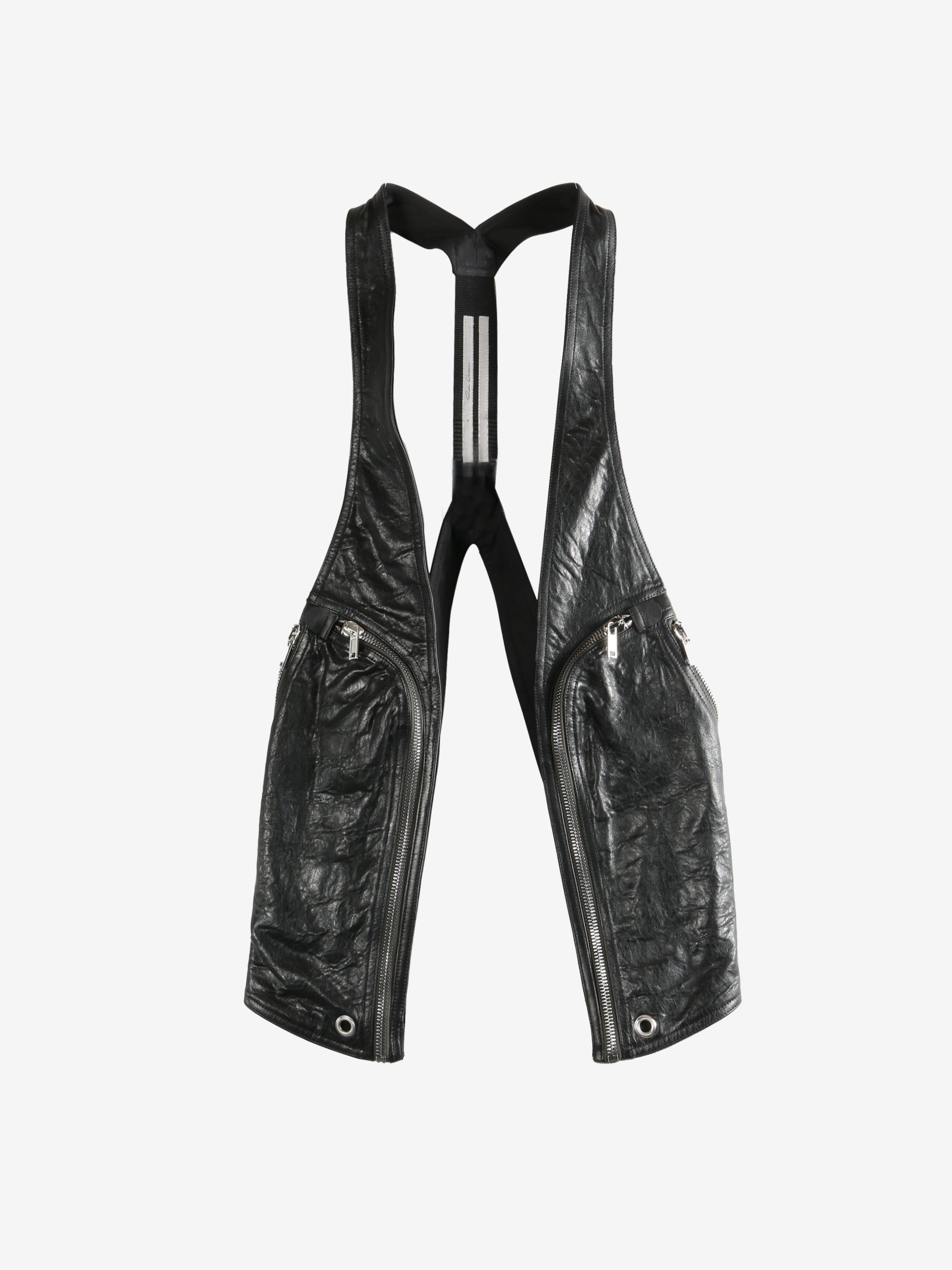 Black vest,front view