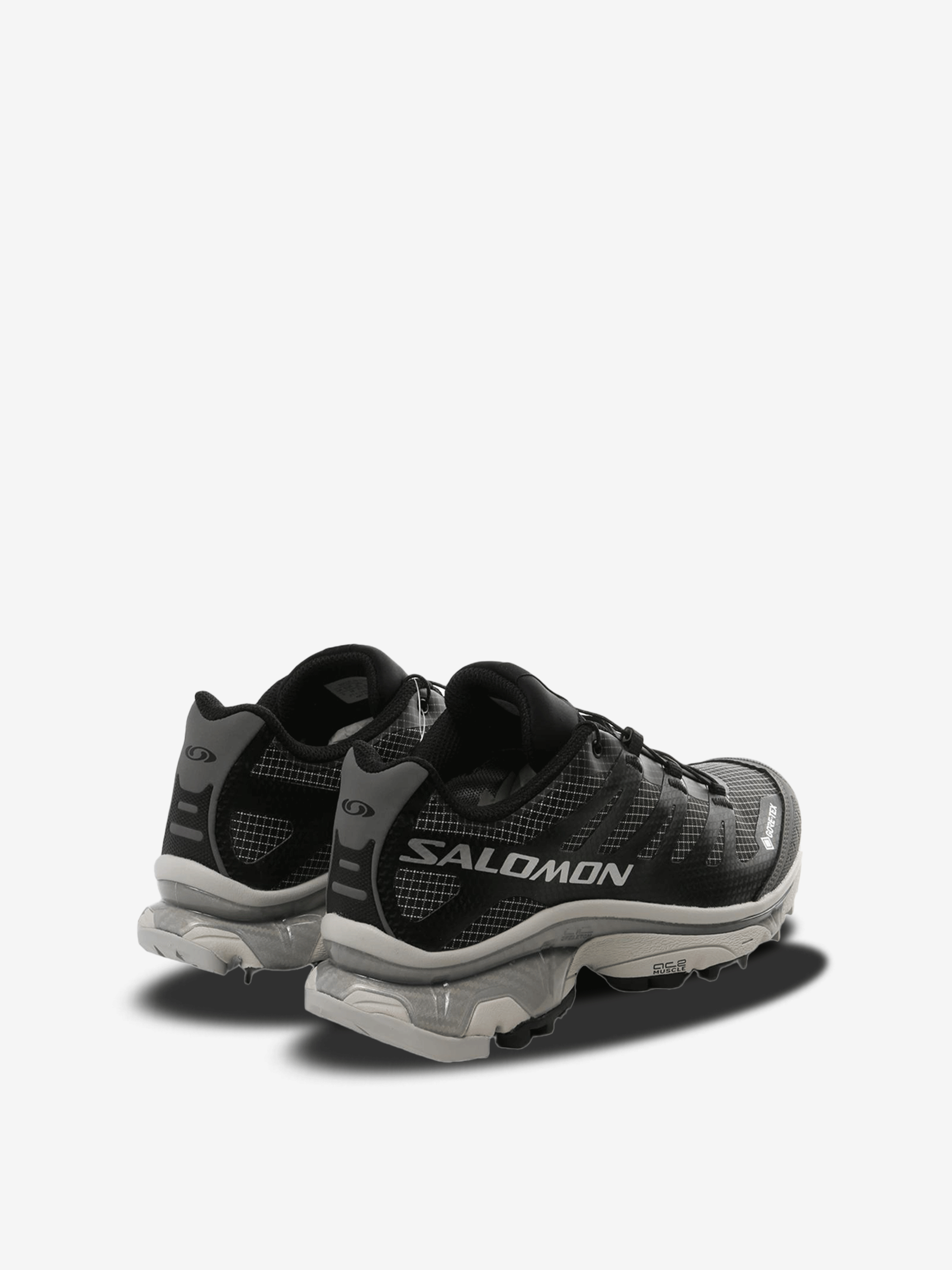 Black sneakers, front view