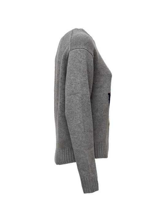 Grey hoodie, front view