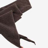 Brown scarf, front view