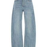 Light blue jeans,front view