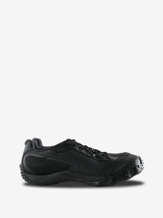Black shoes, side view
