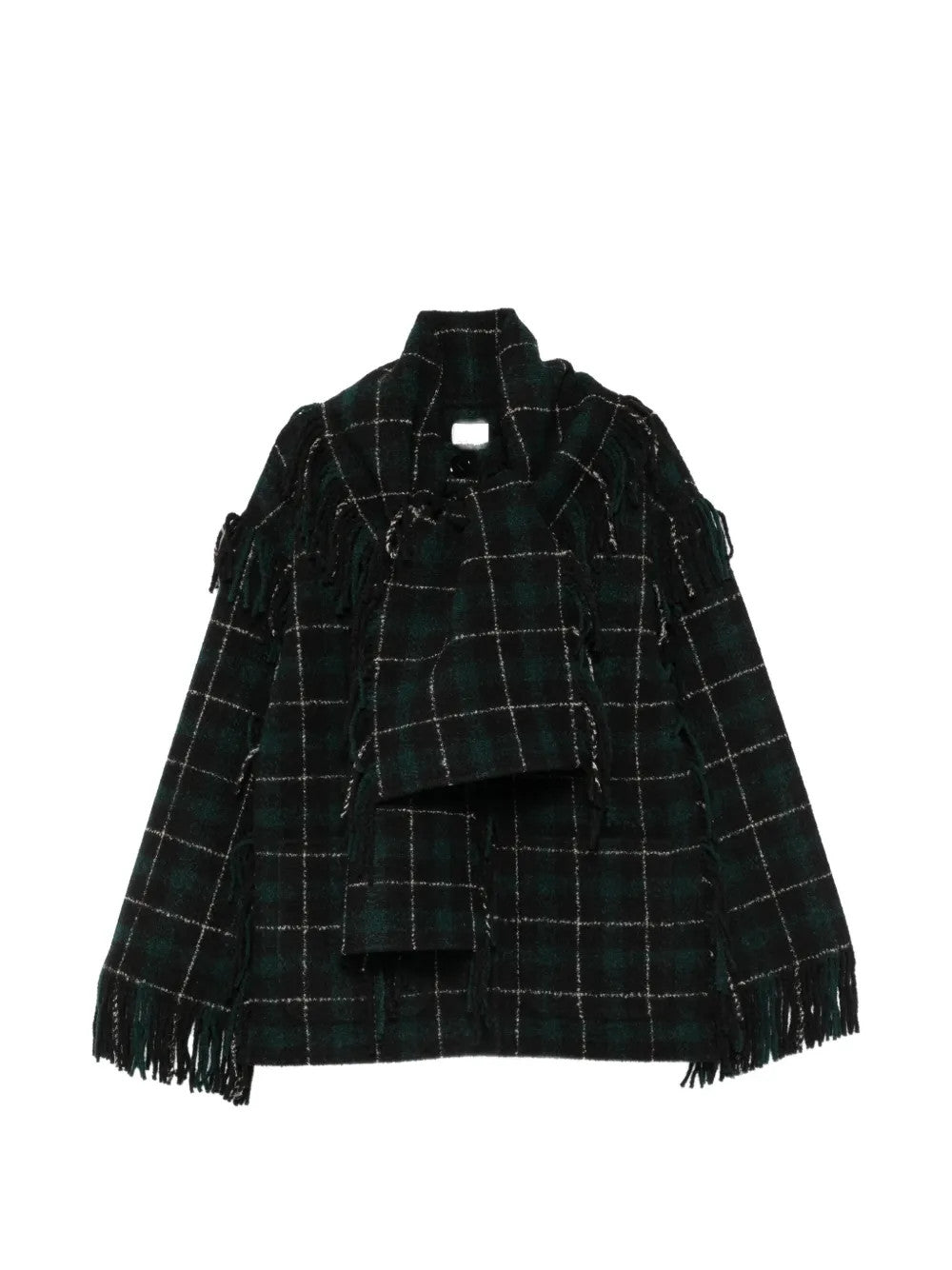Black jacket, front view