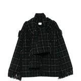 Black jacket, front view