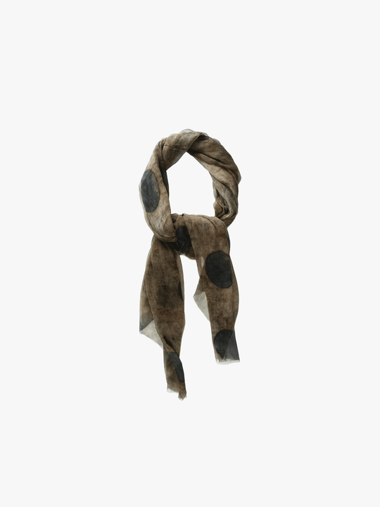 Brown scarf, front view