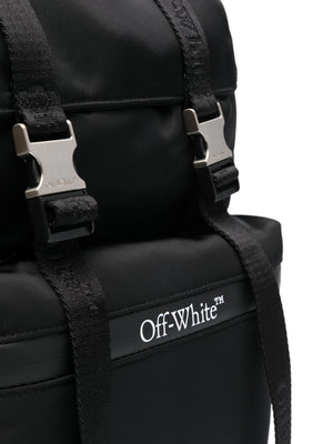 OFF-WHITE Men Outdoor Flap Backpack Bag