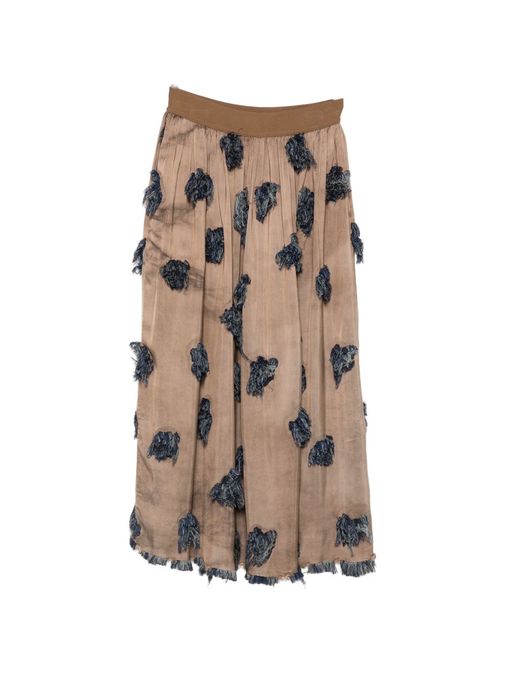 Brown skirt, front view