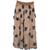 Brown skirt, front view