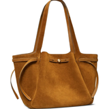Brown bags, side view