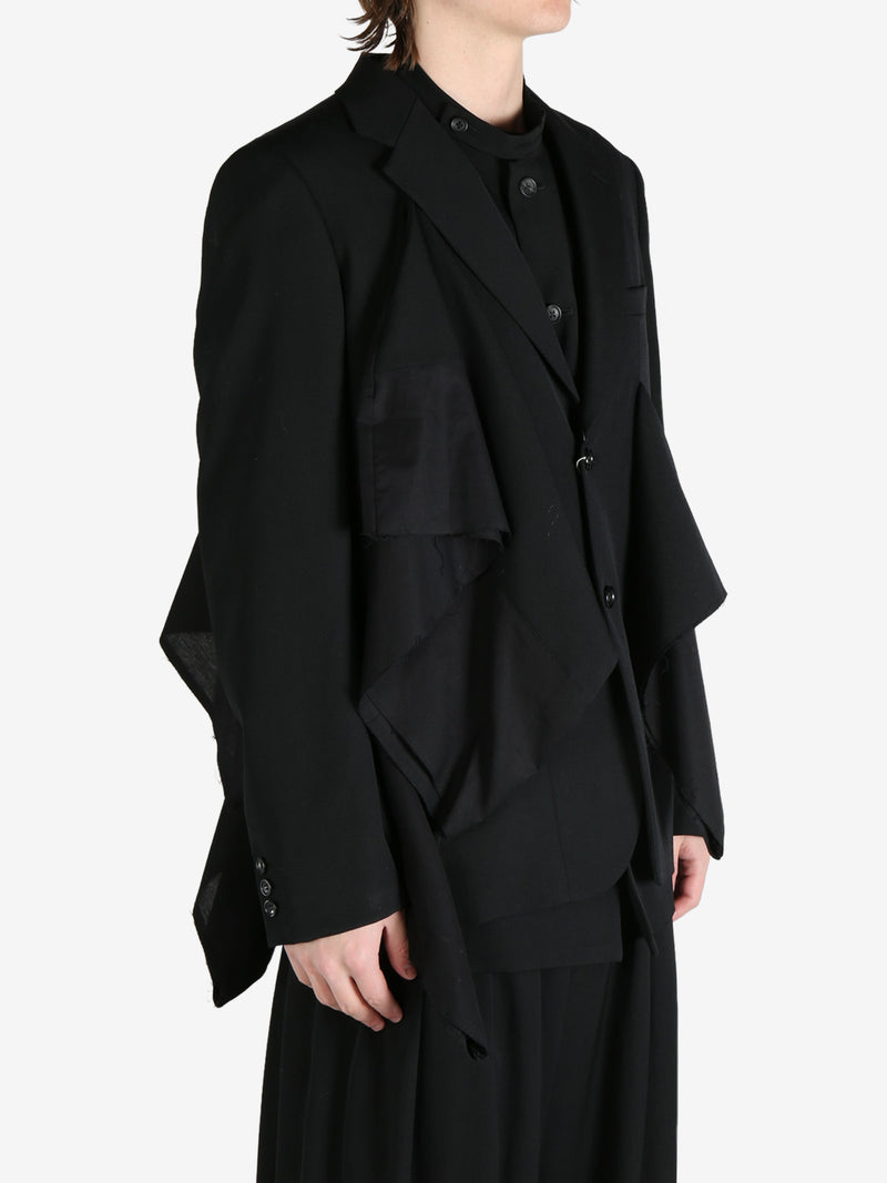 COMME DES GARCONS HOMME PLUS - Men Fabric Accents Formal Jacket