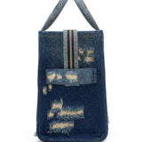 Blue bag, side view