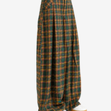 Green pants, front view