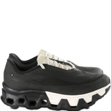 Black sneaker, front view