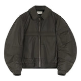 Brown coat, front view