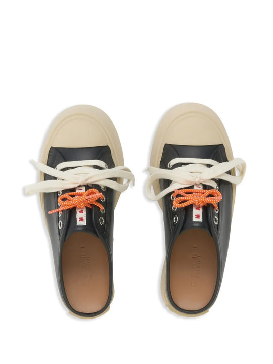 Black shoes, front view