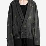 Grey jacket, front view
