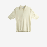 Tan knitwear, front view