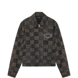 brown jackets-coats,front view