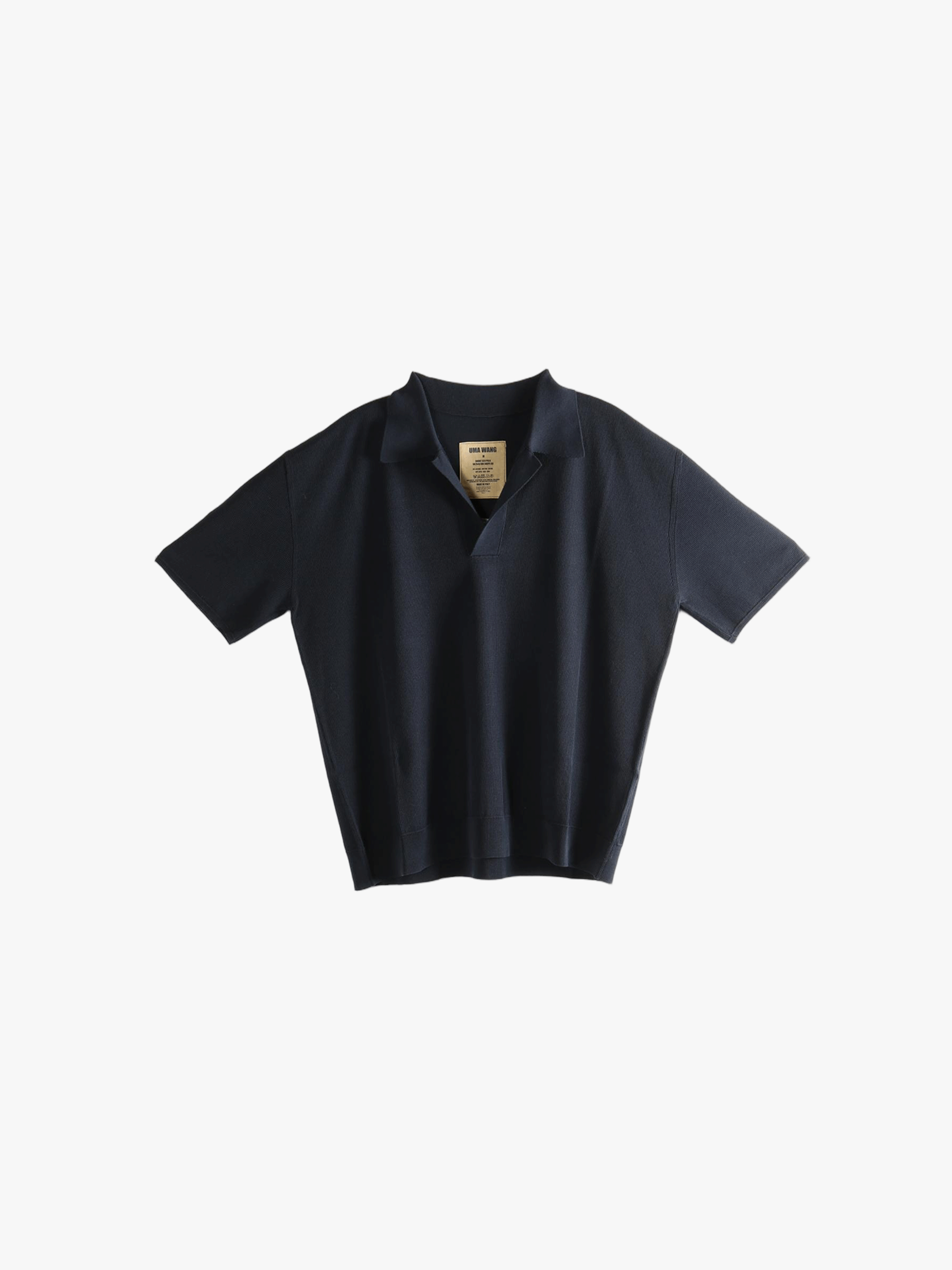 Blue t-shirts, front view