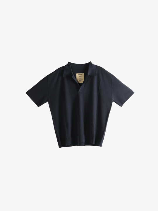 Blue t-shirts, front view