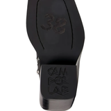 black boots,bottom view