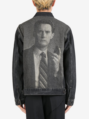 UNDERCOVER - Men Twin Peaks Jacquard Denim Jacket