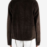 Brown jacket, front view