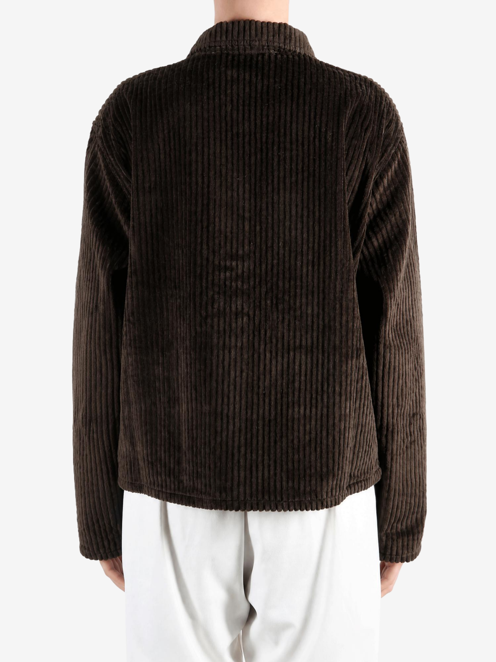 Brown jacket, front view