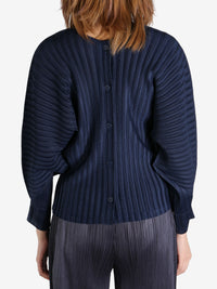 PLEATS PLEASE ISSEY MIYAKE - Women Rib Pleats February Cardigan