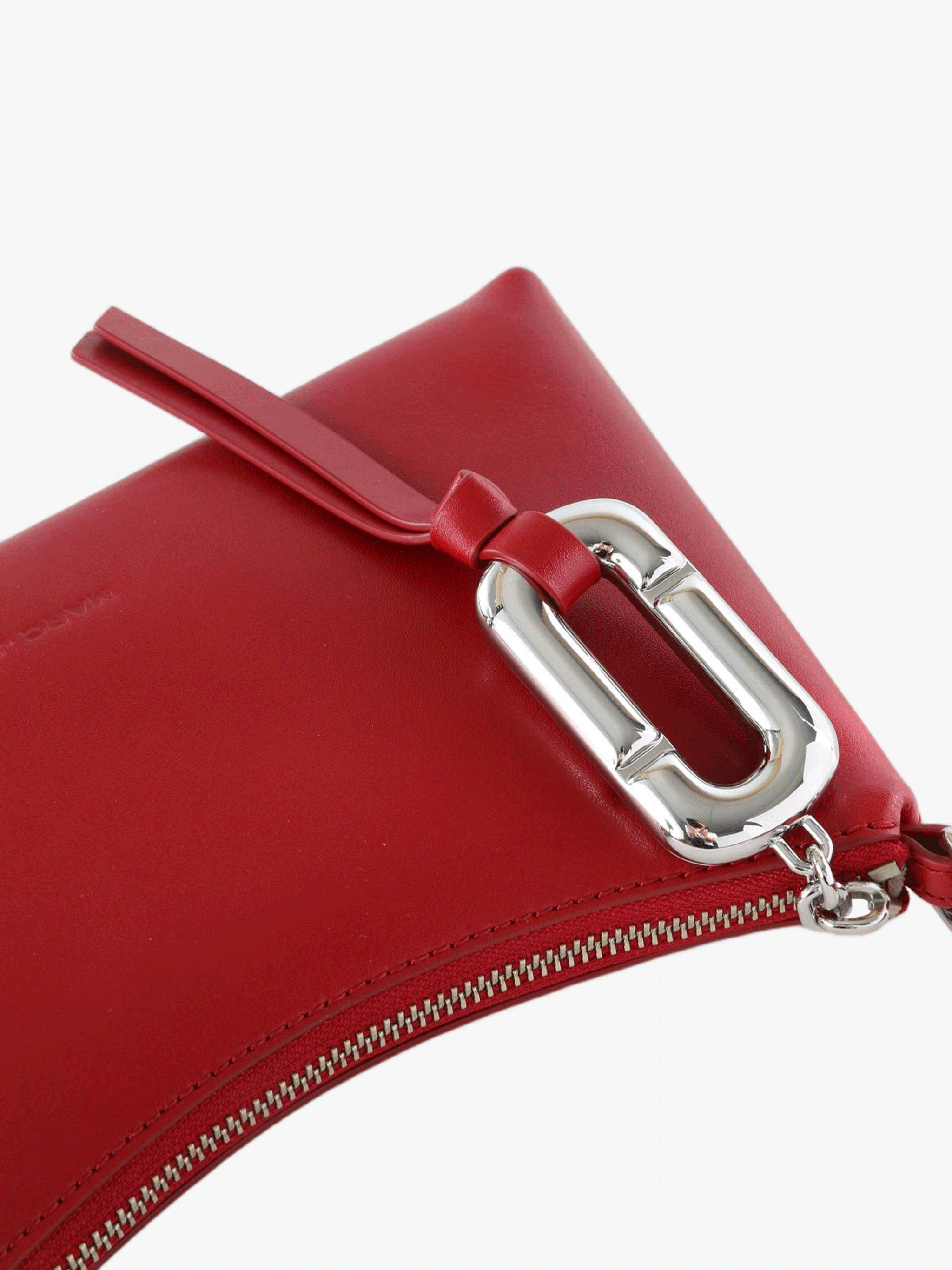 Close up of Red bag, showing detail