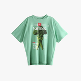 Green t-shirt, front view