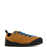 Brown sneakers, side view