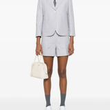 Grey jacket, full body view