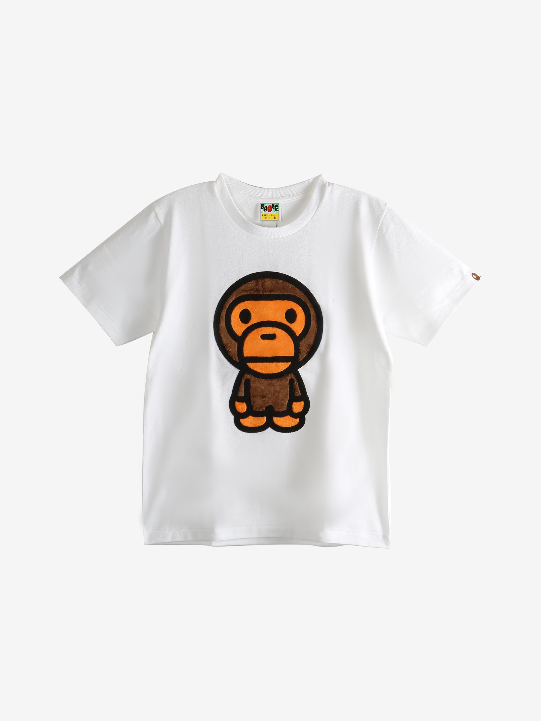 White t-shirts, front view