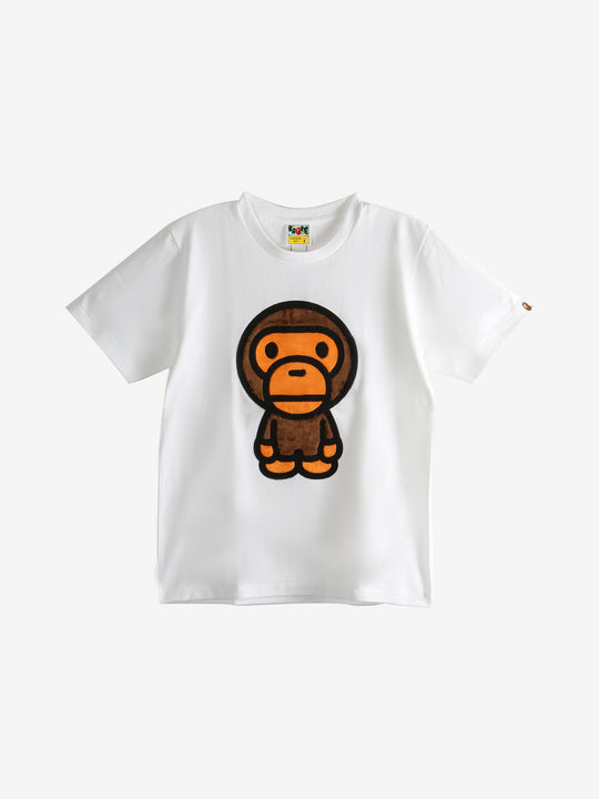 White t-shirts, front view