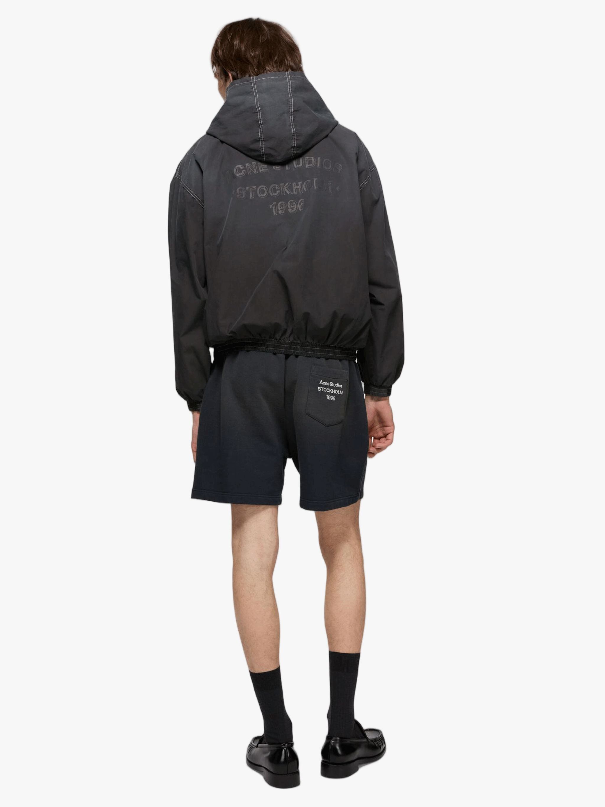 Black jacket, full body view