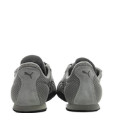 Grey shoes, back view