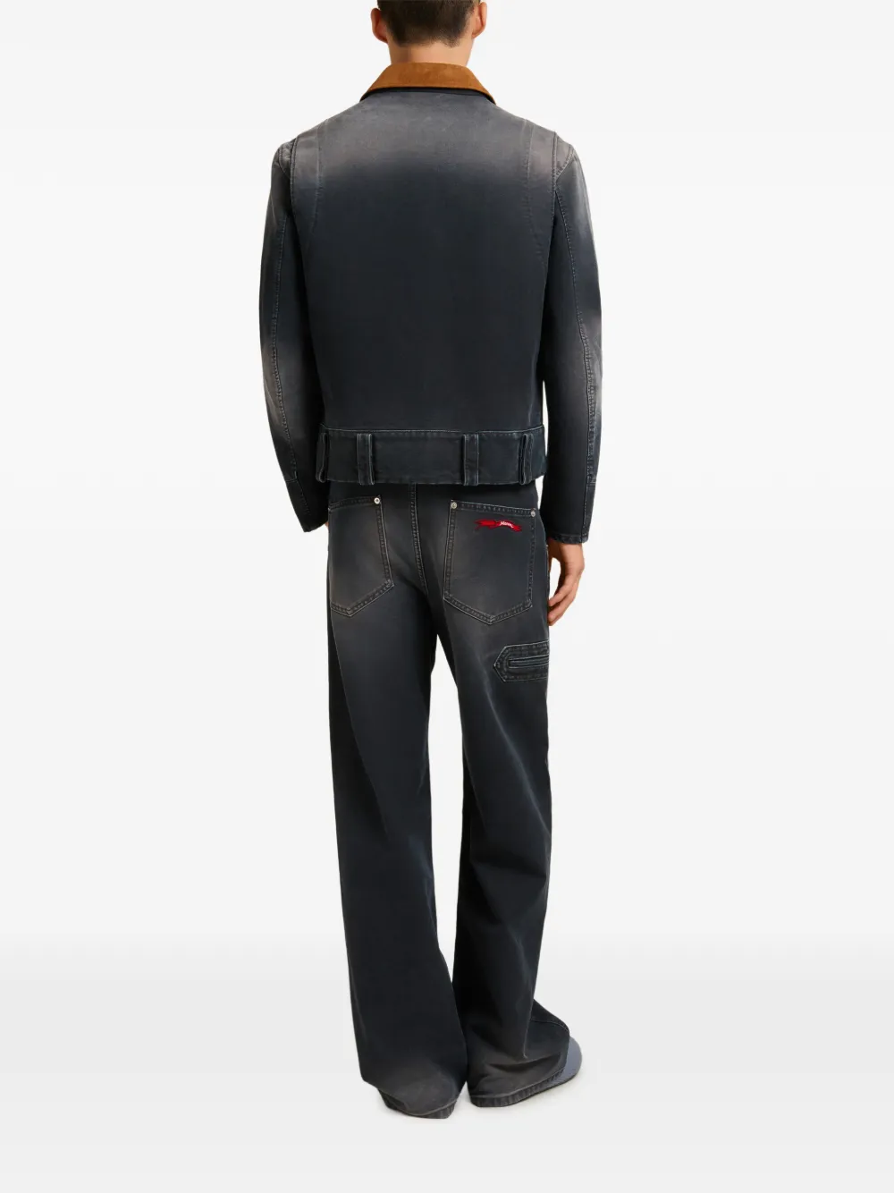 Black jacket, full body view