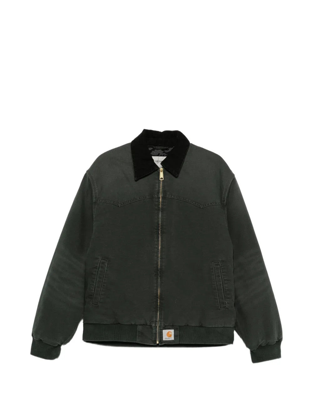Green jacket, front view