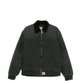Green jacket, front view