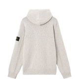 Grey hoodie, back view