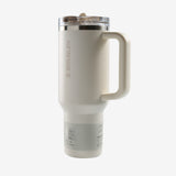 Tan tumbler,front view