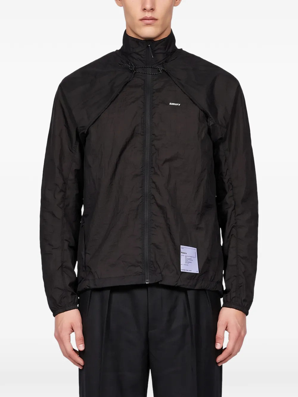 Black jacket, full body view