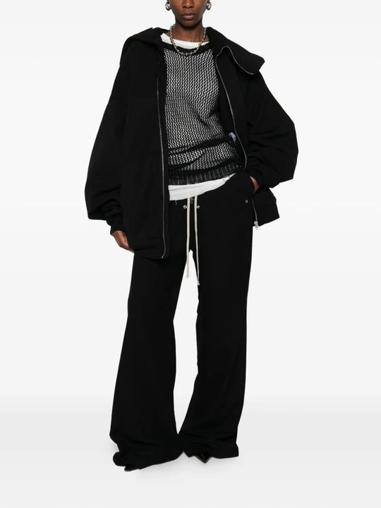 Black pants, full body view