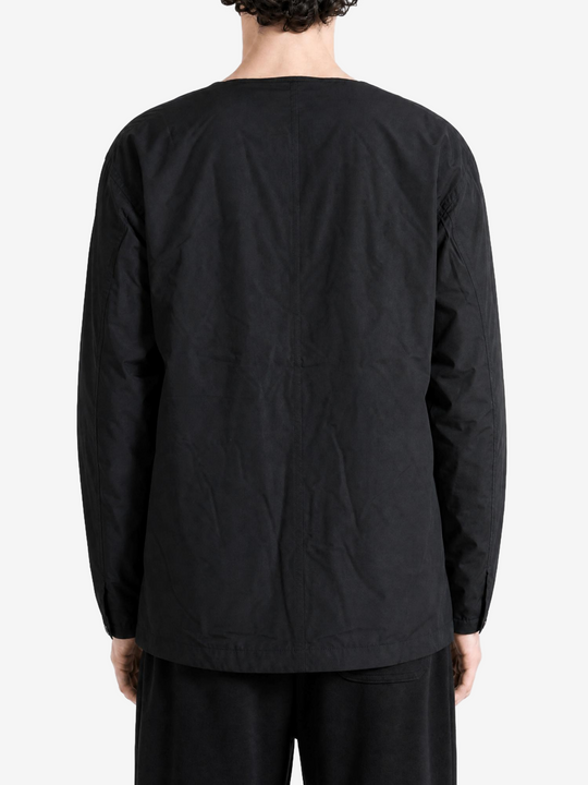 Black knitwear, front view